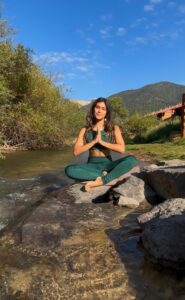 Juliana, co-founder of Aura Haven Retreats